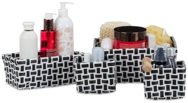 Aufbewahrungskorb 4er Set geflochten 10021783_362