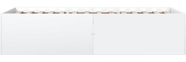 vidaXL Bettgestell Weiß 90x200 cm Holzwerkstoff 3280965 Bild 5