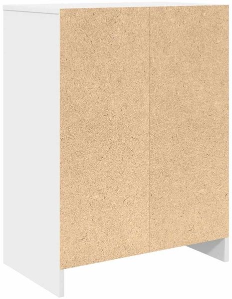 vidaXL Schuhschrank Weiß 57x34x76 cm Holzwerkstoff 861868 Bild 8