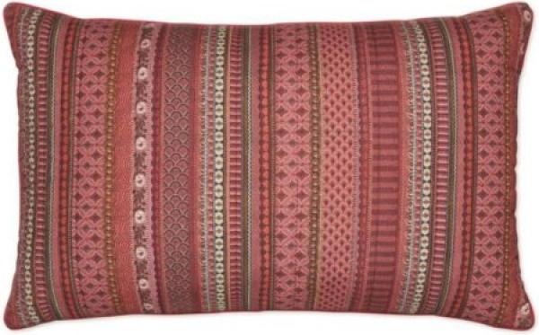 Pip Studio Zierkissen Rechteckig Ribbon Quilted Rot (40 x 60 cm) 248160