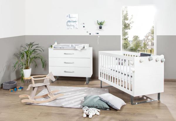 Pinolino Babyzimmer Set Kinderzimmer Set 2-teliges Set Sparset 'Nuri' breit