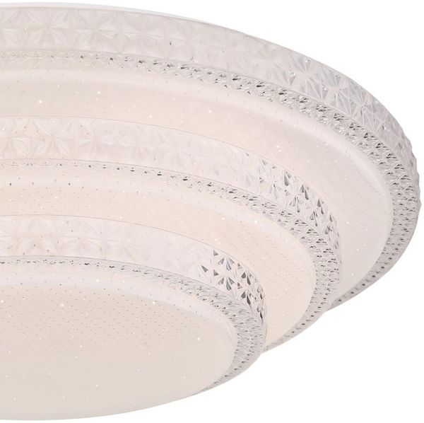 Deckenleuchte mit Fernbedienung Wohnzimmer Deckenlampe LED 48005FSH-30 Bild 5
