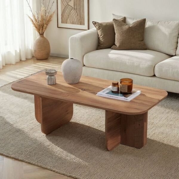 Skye Decor Couchtisch >>Akira<< (Packung, 1-St, 1 Rechteckige Couchtische), 5 Dekore zur Wahl, 120x60 cm Fläche,41,4 cm Höhe
