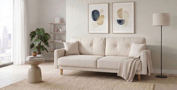 Home affaire 3-Sitzer Triplo wahlweise mit Bettfunktion und Bettkasten, incl. Zierkissen, B/T/H: 215/100/89 cm Liegefläche 191 x 145 cm