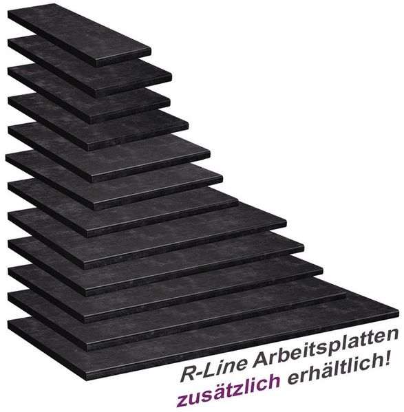 Vicco Unterschrank R-Line, Anthrazit, 50 cm (1-St) Bild 4