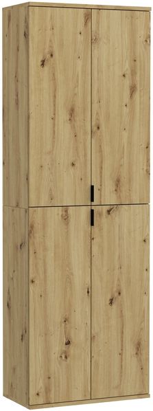 Hochschrank >Projekt X< in Artisan Eiche - 61x193x34cm (BxHxT)