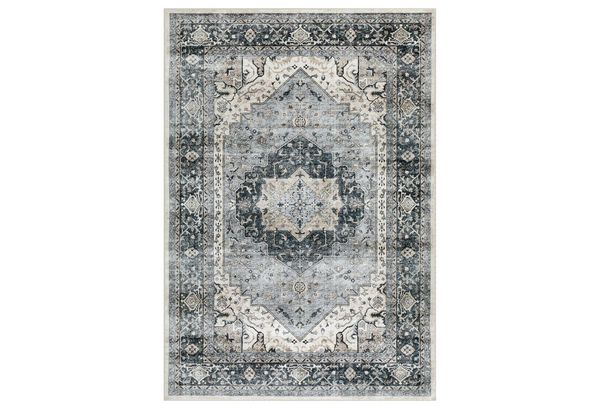 IDIMEX Teppich TRADITIONAL, Wohnzimmerteppich 160x230cm orientalisches Design vintage grau/beige