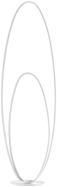 LED Stehleuchte, Metall, Dimmbar, 3-Stufen Fußschalter