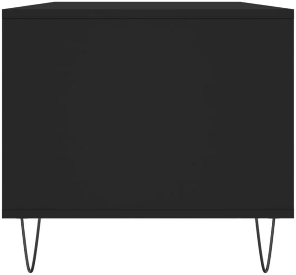 vidaXL Couchtisch Schwarz 90x49x45 cm Holzwerkstoff 831021 Bild 4