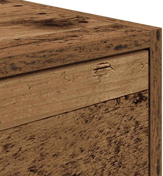 vidaXL TV-Schränke 2 Stk. Altholz-Optik 80x31x25,5 cm Holzwerkstoff 861469 Bild 11