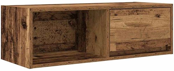 vidaXL TV-Schränke 2 Stk. Altholz-Optik 80x31x25,5 cm Holzwerkstoff 861469 Bild 6