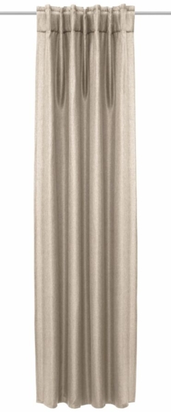 Neusser Collection Verdunklungsschal Dimout Sibille beige, 135 x 245 cm