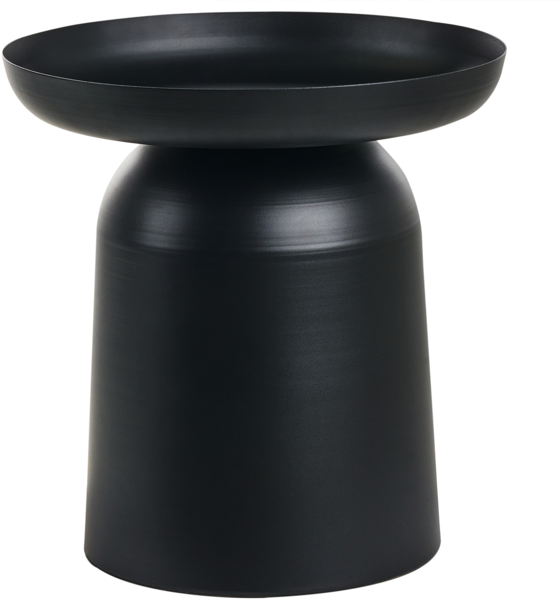 Beistelltisch TORRENS Metall Schwarz