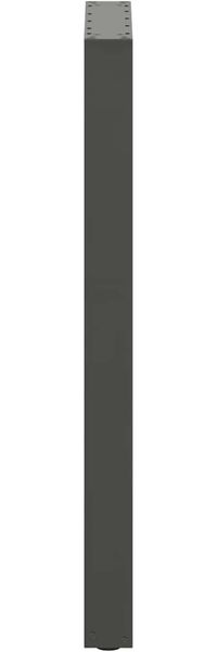 vidaXL Bartischbeine U-Form 2 Stk. Anthrazit 50x(100-101) cm Stahl 4013234 Bild 6