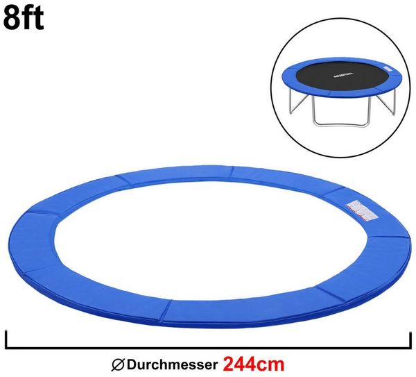 FIVMEN Trampolinschutzrand Trampolin-Federabdeckung, PVC Schutzabdeckung