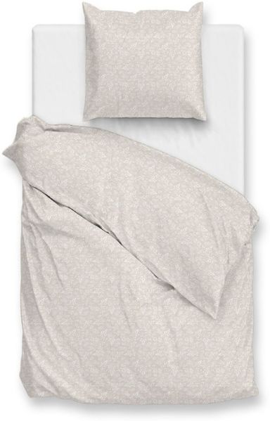 Zo! Home Cotton Bettwäsche 155x220 Petali di Lino Sandy Beige Miniblätter süß