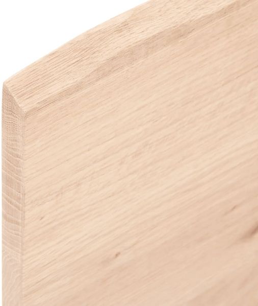 vidaXL Tischplatte 60x40x2 cm Massivholz Eiche Unbehandelt 3156281 Bild 5