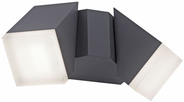 RYAN Paul Neuhaus Wand- und Deckenleuchte, anthrazit 2xLED-Board 5W 3000K Aussenleuchte, IP5416275 Bild 6