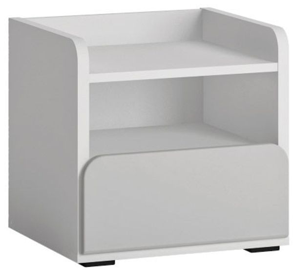Wrasenschrank KVANTUM 60x32,5x50cm Korpus- & FrontFarbe: beige matt / weiß (Q-W8/60)