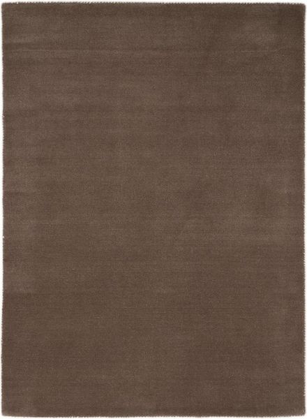 carpetfine Wollteppich Gabbeh Lola Uni, rechteckig, Höhe: 14 mm, mit natürlichem Pflanzenmaterial von Hand gewebt, auch in Rund