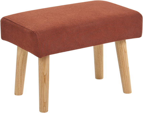 Hocker TAKOMA Stoff Orange