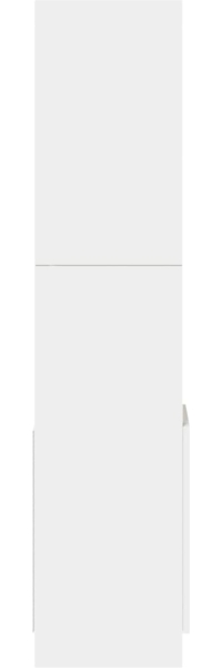 vidaXL Highboard Weiß 92x33x140 cm Holzwerkstoff 3309609 Bild 5