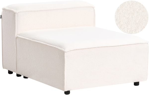 Sesselmodul ARDAL Bouclé Cremeweiß
