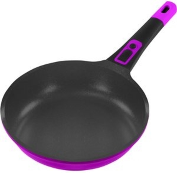 KING Bratpfanne »Click-Grip Xylan Plus Silver Diamond«, Aluminiumguss (Set, 1-tlg), Induktion, abnehmbarer Griff, XYLAN puls Silver Diamond-Beschichtung Bild 4