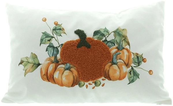 Home-trends24. de Kissenhülle Kürbis Kissenhülle Kissenbezug Herbst Halloween Deko, (1 Stück)