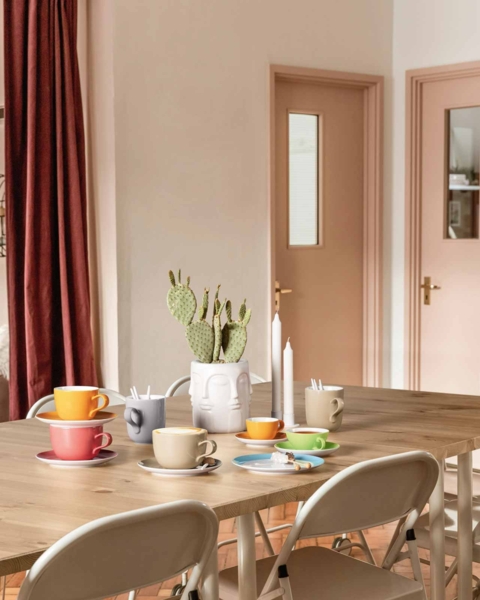 Seltmann Weiden Liberty Pure Colors Milchkaffeetasse mit Untertasse 380 ml - Lime Green Bild 4