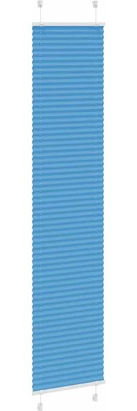 vidaXL Plissee Blau 45x200 cm Stoffbreite 44,4 cm Polyester 4015200 Bild 3