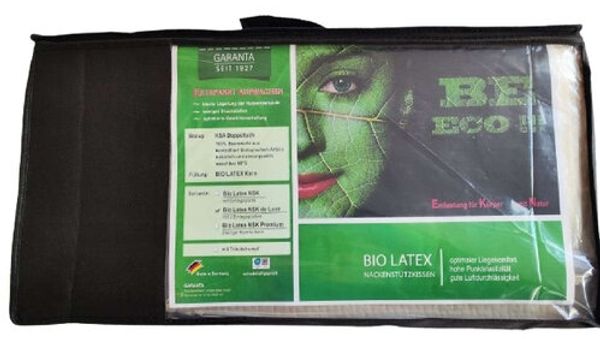 Garanta Bio Naturlatex Nackenstützkissen Deluxe kbA