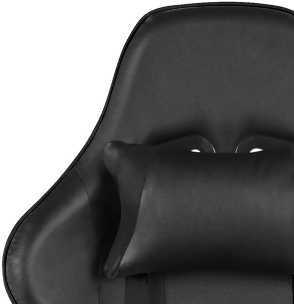 vidaXL Gaming-Stuhl Drehbar Schwarz PVC 20478 Bild 8