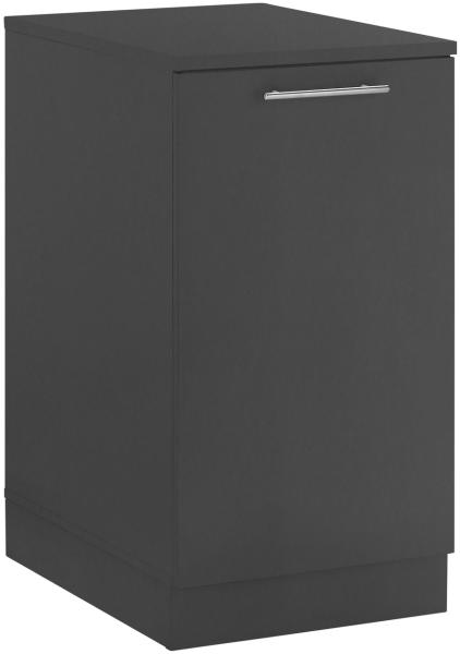 Spülenschrank >LAUNDREEZY< in Anthrazit, Holzwerkstoff - 50x93x68cm (BxHxT)