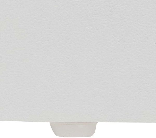 Schrank HWC-K75, Kommode Highboard, Schiebetüre 8 Staufächer, Holz-Optik Industrial Metall 163x76x38cm ~ weiß Bild 6