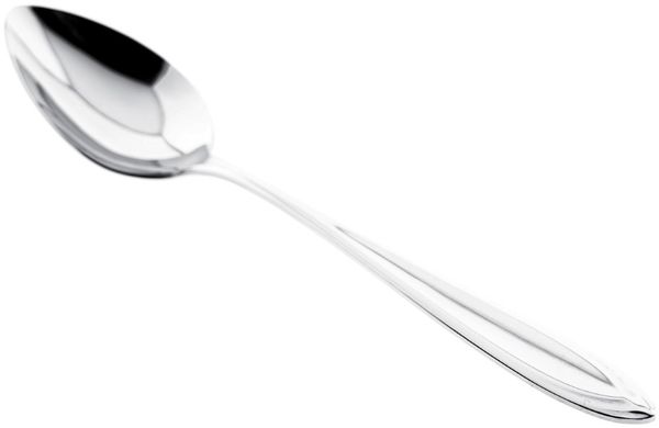 Almina 6 Tlg. Menülöffel-Set aus Chrom-Edelstahl 18/10 Silber mit Design