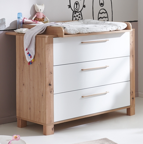 arthur berndt Wickelkommode Wickelkommode »Marlon« mit abnehmbarem Wickelaufsatz
