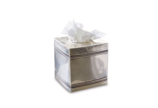 Mirabeau Badorganizer Taschentuchbox Semoine antiksilber (kein Set, kein Set)