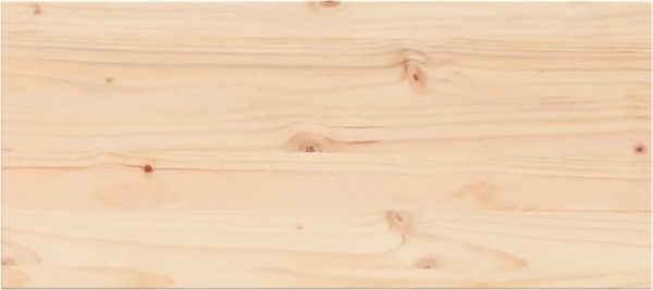 vidaXL Tischplatte 90x40x1,7 cm Rechteckig Massivholz Kiefer 847415