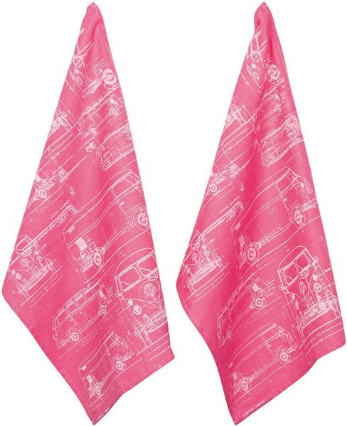 PAD Geschirrtuch CULTURE, (Set, 2-tlg), 100% Baumwolle, 50x70 cm
