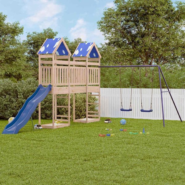 vidaXL Spielturm Massivholz Kiefer 3279040