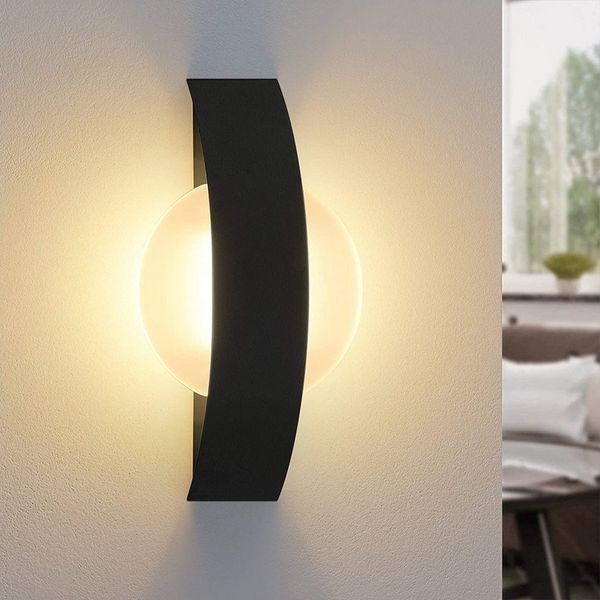 Nettlife LED Wandleuchte Wandleuchte Acryl Sonnenaufgang Sonnenuntergang, LED fest integriert, warmweiß