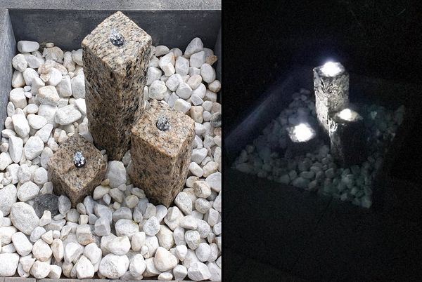 Köhko LED Gartenleuchte LED-Ring-Beleuchtung für Springbrunnen 2-Meter Zubehör