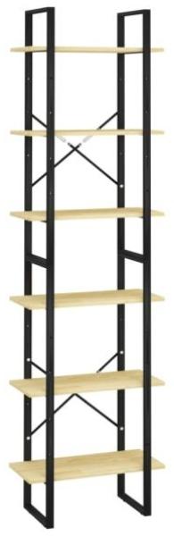 vidaXL Lagerregal 60x30x210 cm Massivholz Kiefer 806522