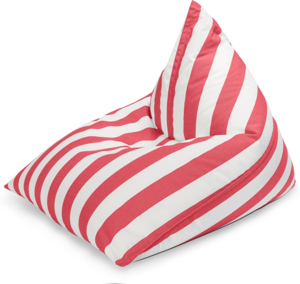 Sitting Point Sitzsack SANTORIN Calypso rot outdoorgeeignet