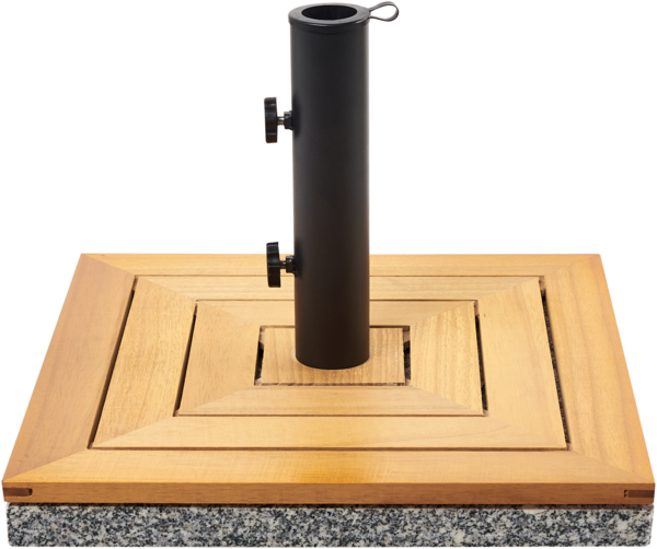 Sonnenschirmfuß CECCANO Braun Quadratisch 21 kg