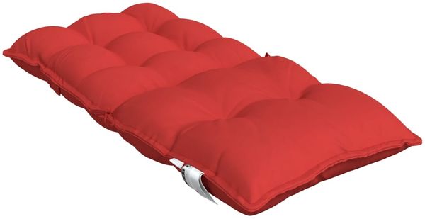 vidaXL Niedriglehner-Auflagen 4 Stk. Rot Oxford-Gewebe 377690 Bild 6