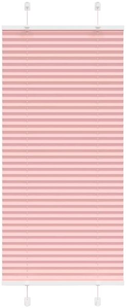 vidaXL Plissee Rosa 65x100 cm Stoffbreite 64,4 cm Polyester 4015425