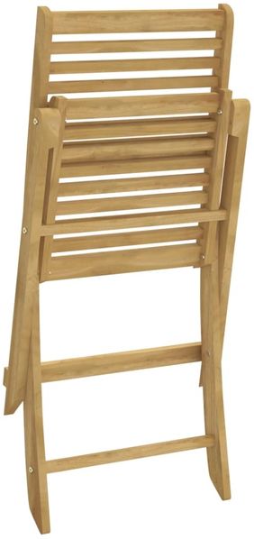 vidaXL Gartenstühle 4 Stk. Klappbar 48,5x61,5x87 cm Massivholz Akazie 365740 Bild 8