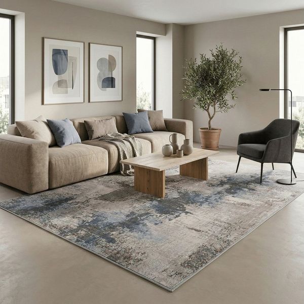 Pergamon Outdoorteppich Indoor Outdoor Teppich Lagos Vintage, Rechteckig, Höhe: 4 mm